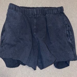 Brandy Melville//John Galt Blue comfy shorts